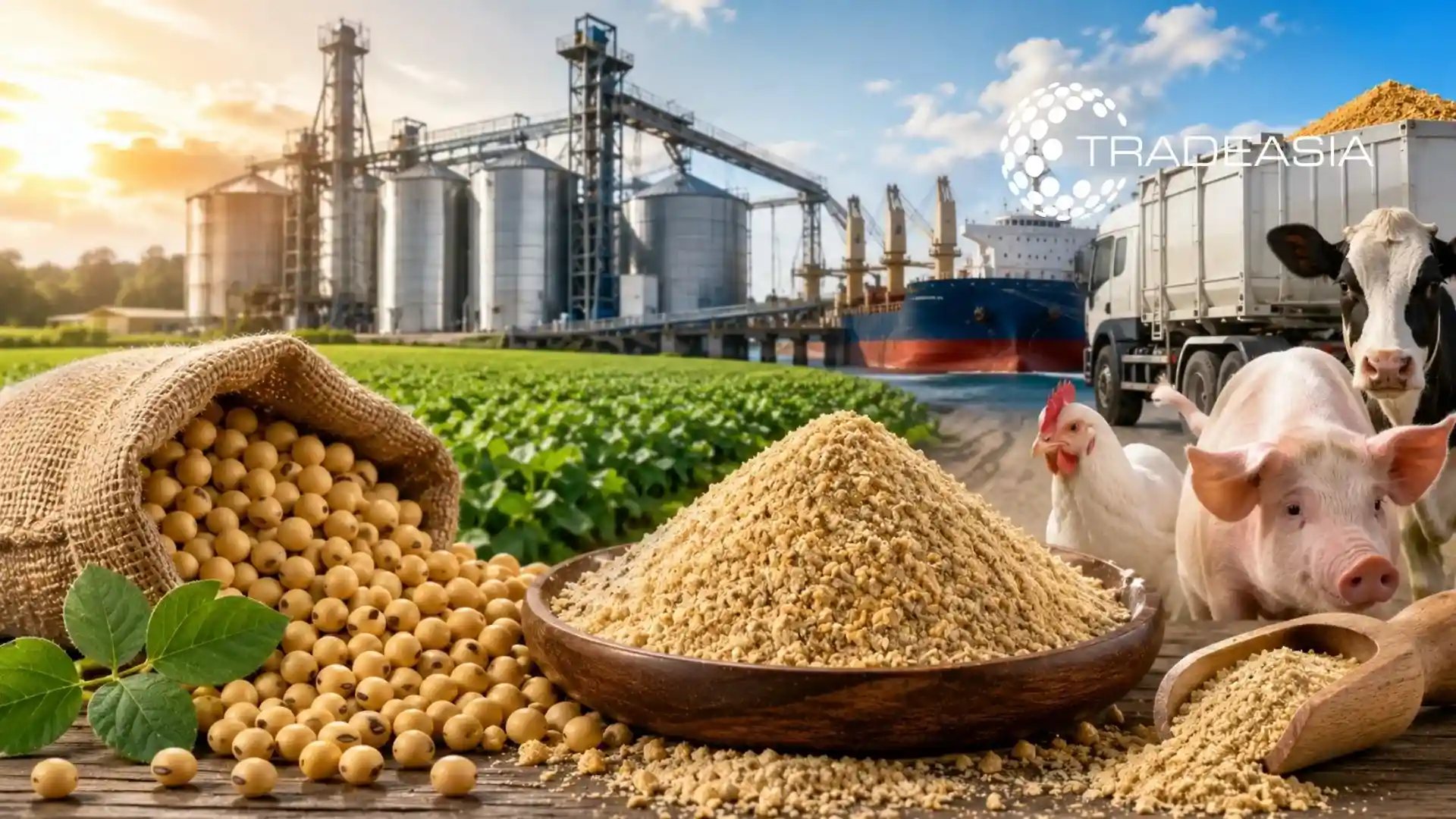 How Will Soybean Meal Supply Chains Shape the Future of Industrial Feed?